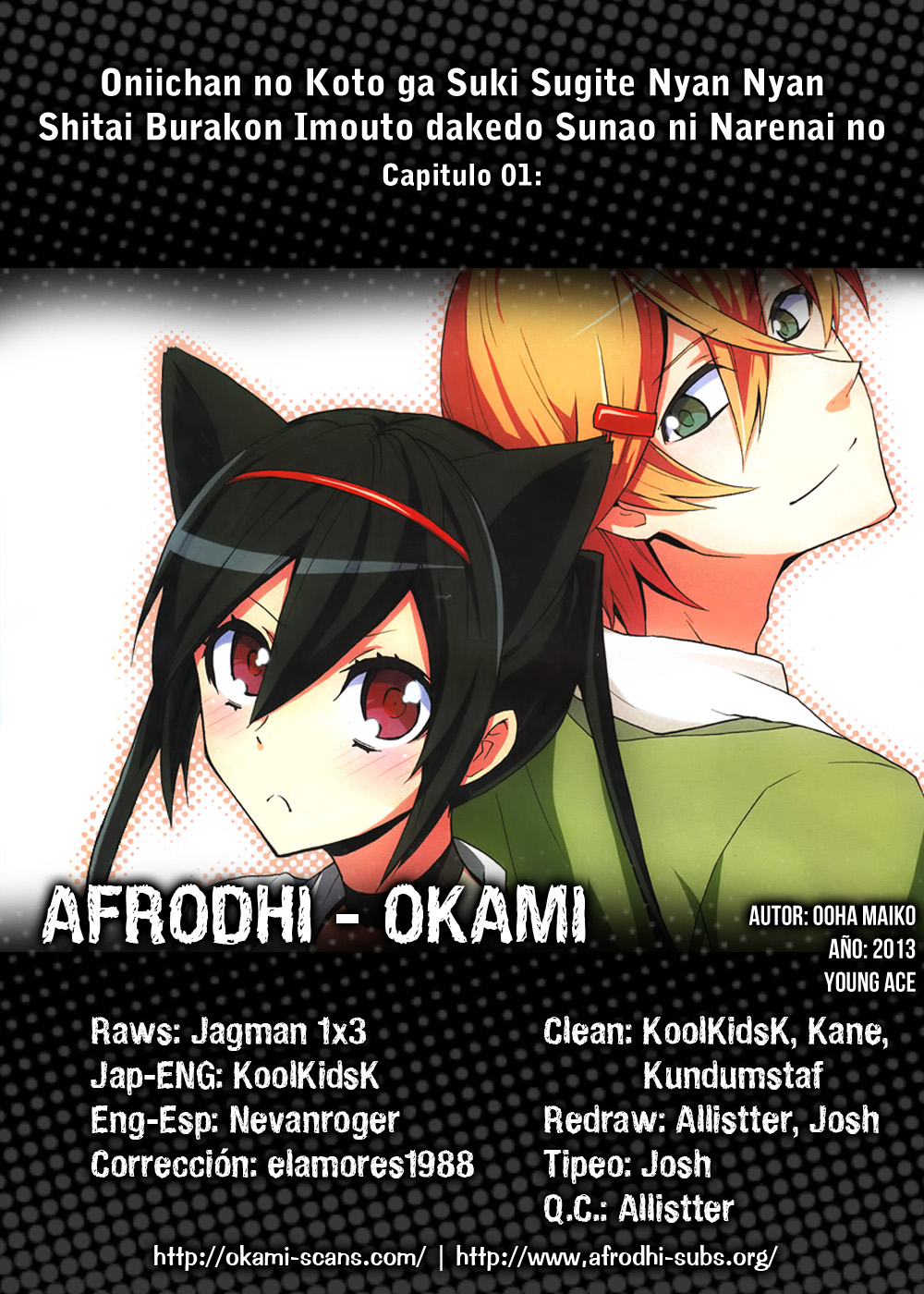 Oniichan no Koto ga Suki Sugite Nyan Nyan Shitai Burakon Imouto dakedo Sunao ni Narenai no-Chapter 1